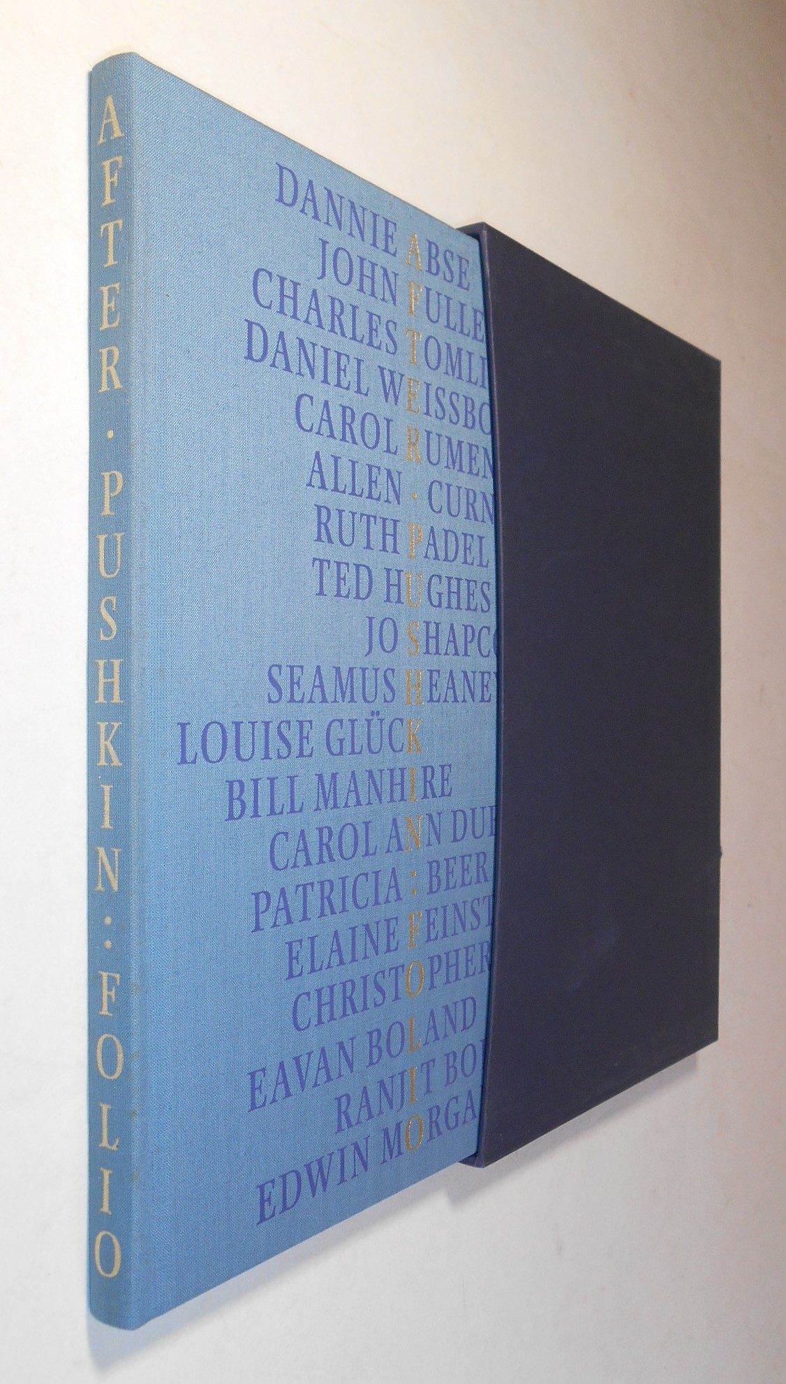 After Pushkin Versions by Contemporary Poets Folio Society 1999