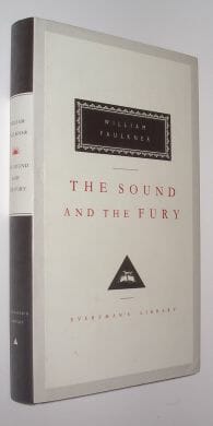 The Sound and The Fury William Faulkner Everymans Library 1992