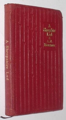 A Shropshire Lad A E Housman Richards Press 1942