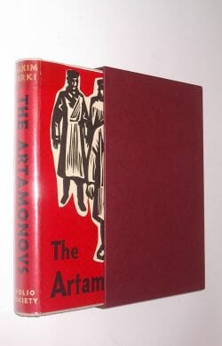 The Artamonovs Maxim Gorki Folio Society 1955