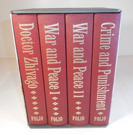 Great Russian Novels Uniformly Bound Collection Folio Society 1997