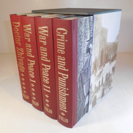 Great Russian Novels Uniformly Bound Collection Folio Society 1997 - Image 2