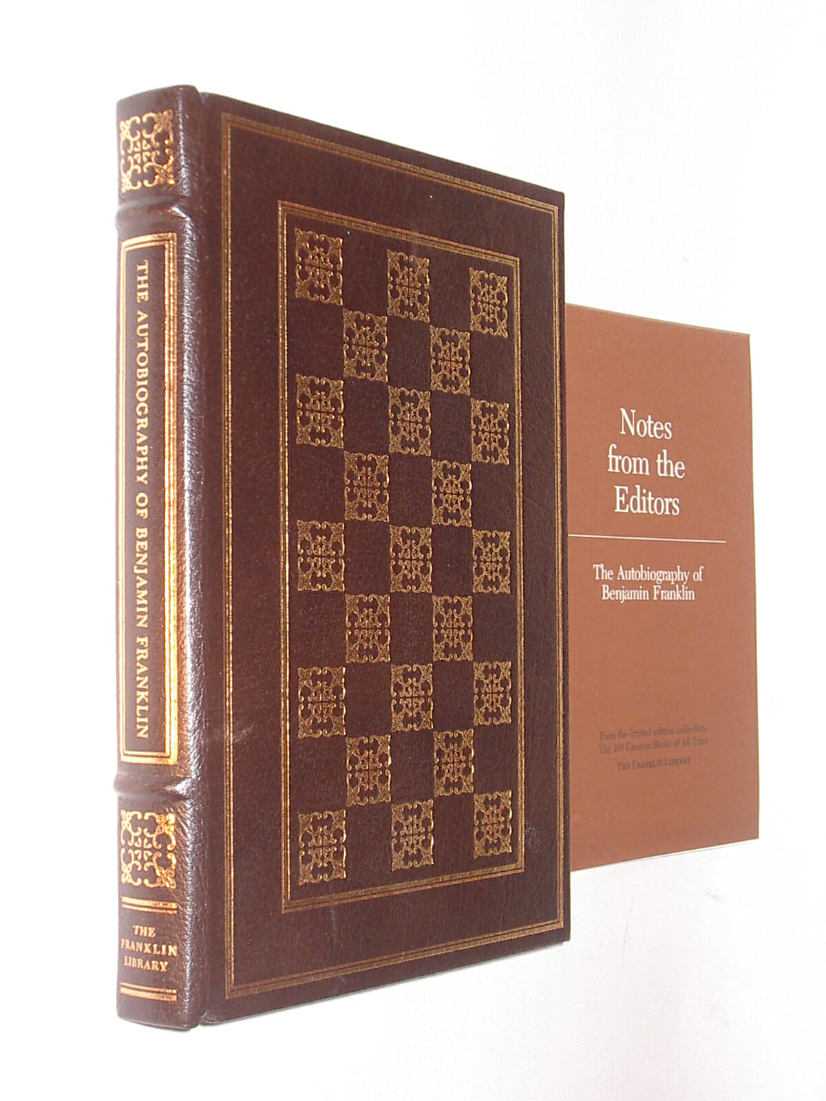 The Autobiography of Benjamin Franklin Franklin Library 1979