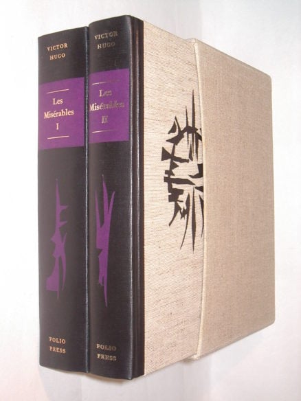 Les Miserables Victor Hugo Folio Society Folio Press 1976