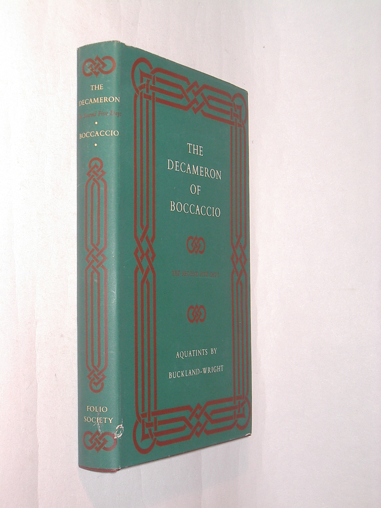 The Decameron of Giovanni Boccaccio Last Five Days Folio Society 1955