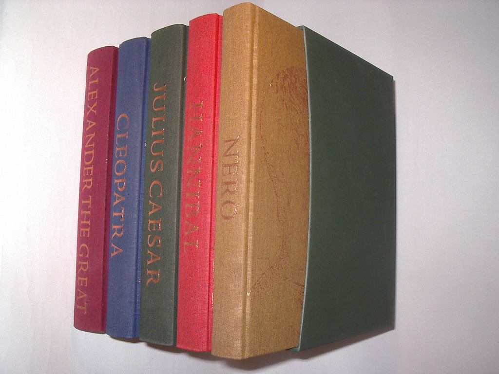 Rulers of The Ancient World Five Volumes Folio Society 2004