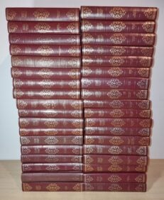 Charles Dickens Complete 36 Volumes Maroon Centennial Edition Heron 1970