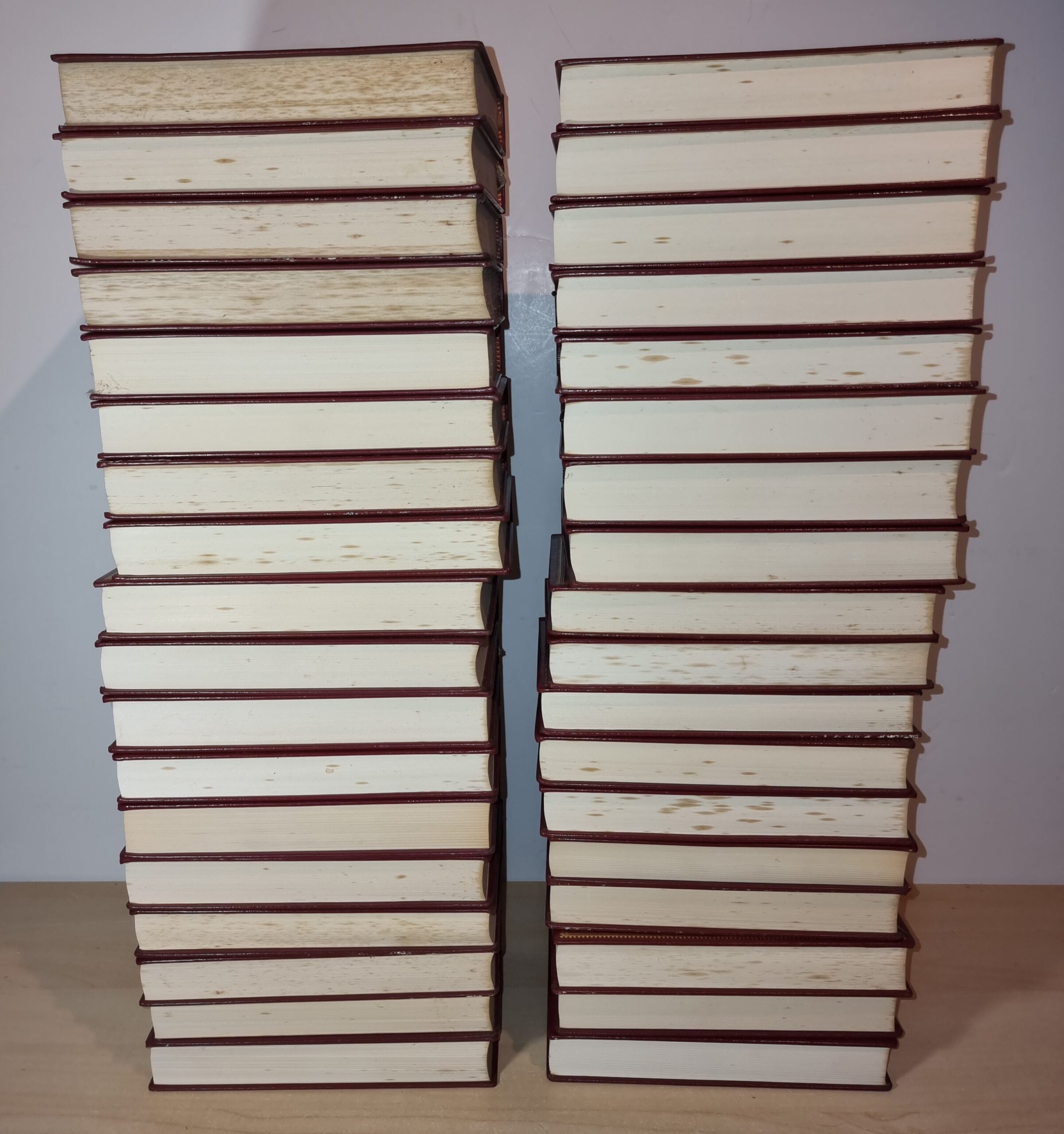 Charles Dickens Complete 36 Volumes Maroon Centennial Edition Heron 1970 - Image 3
