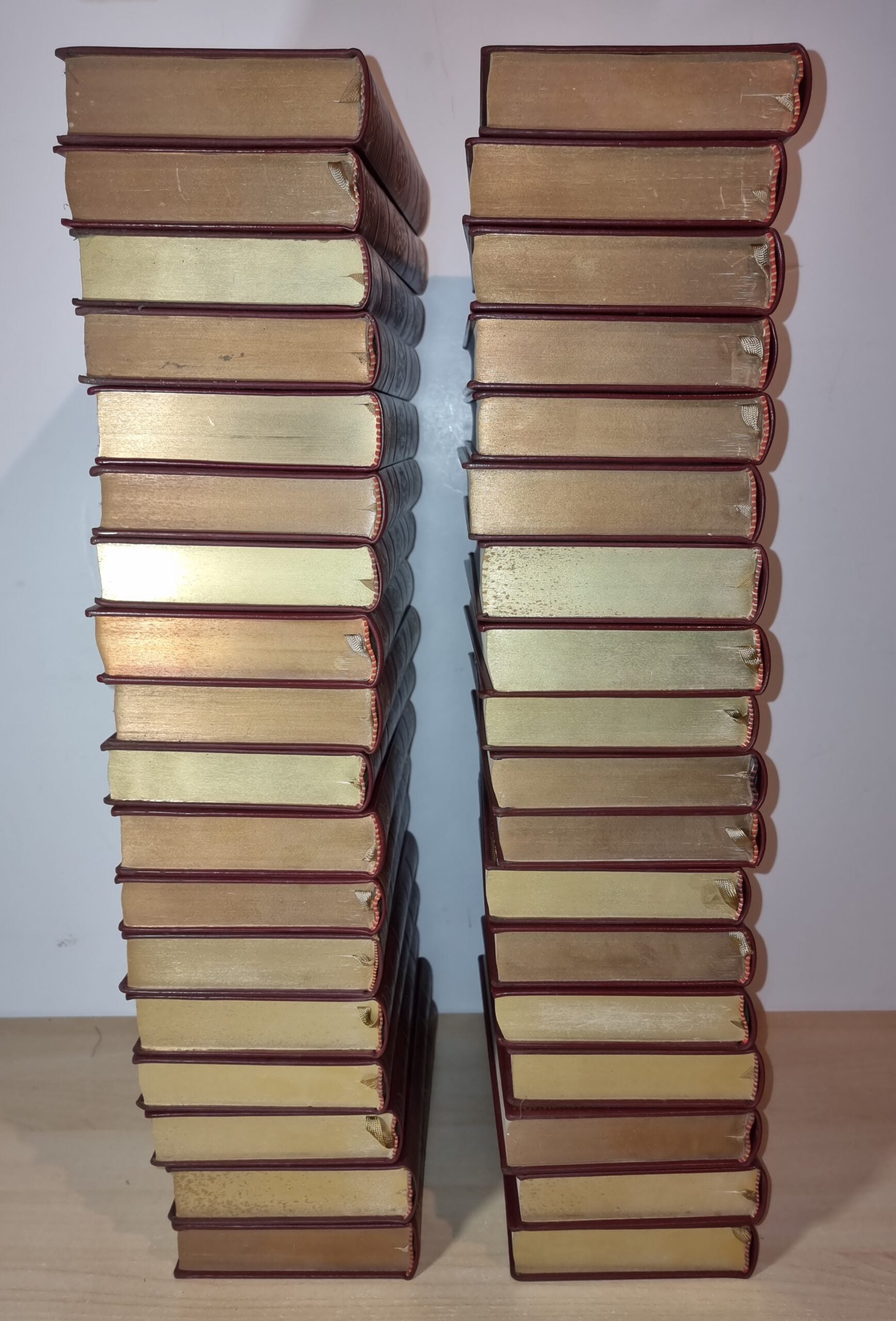 Charles Dickens Complete 36 Volumes Maroon Centennial Edition Heron 1970 - Image 4