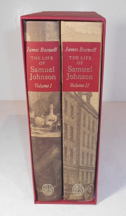 The Life Of Samuel Johnson James Boswell Folio Society 1998