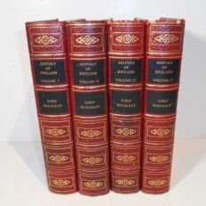 History Of England Lord Macaulay Heron Heirloom Edition 4 Volumes 1967