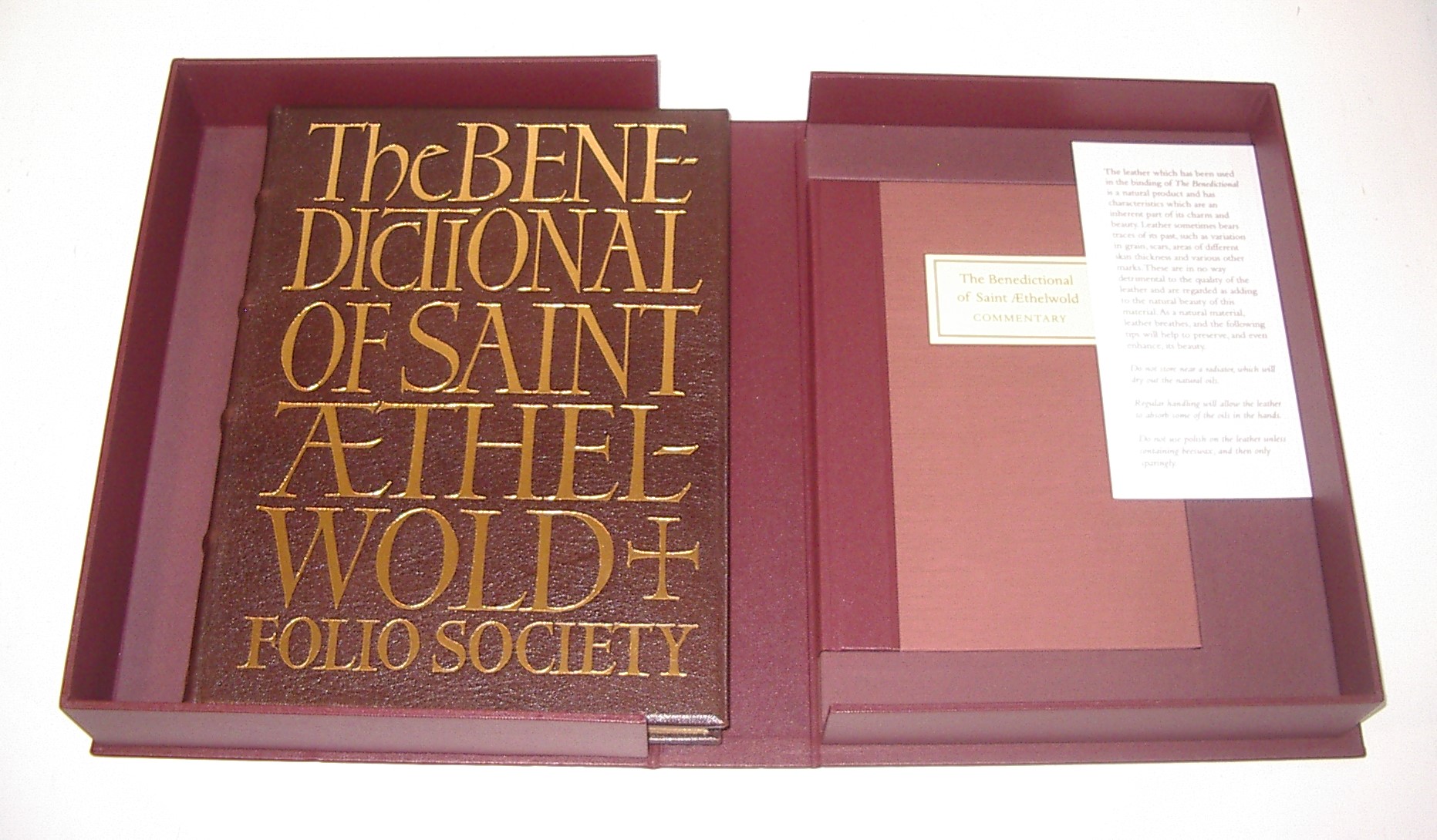 Benedictional of St Aethelwold Limited Edition Folio Society