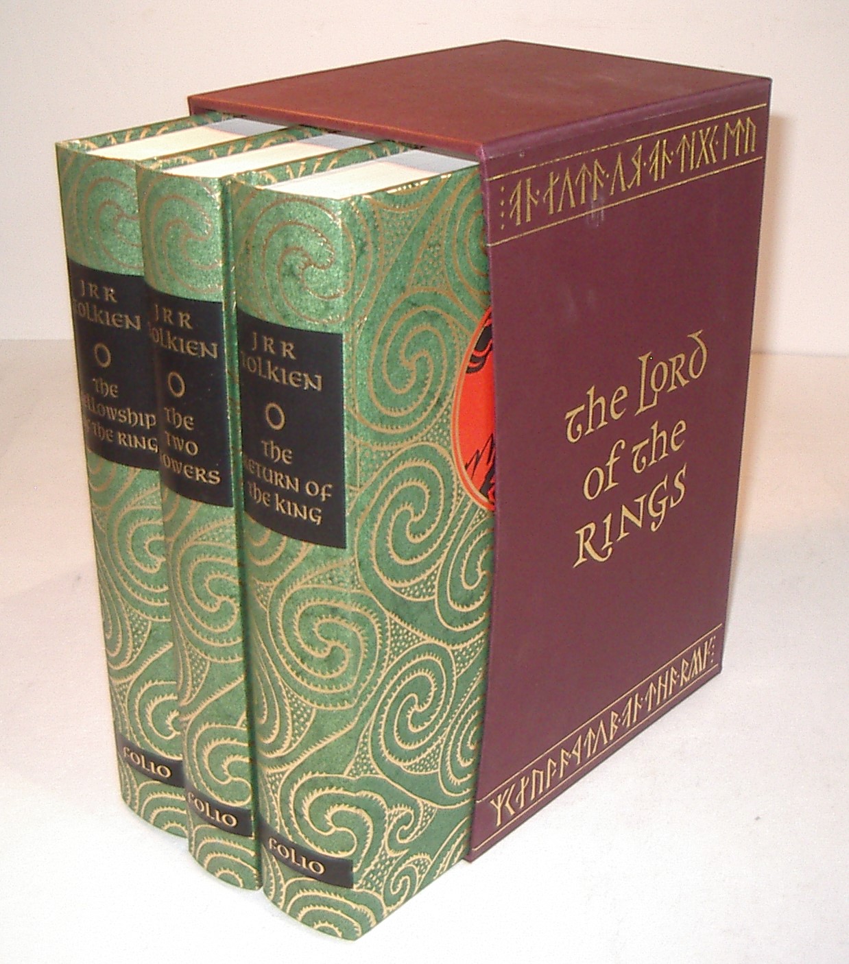The Hobbit Lord of The Rings Trilogy The Silmarillion Tolkien Folio Society 2002 - Image 4