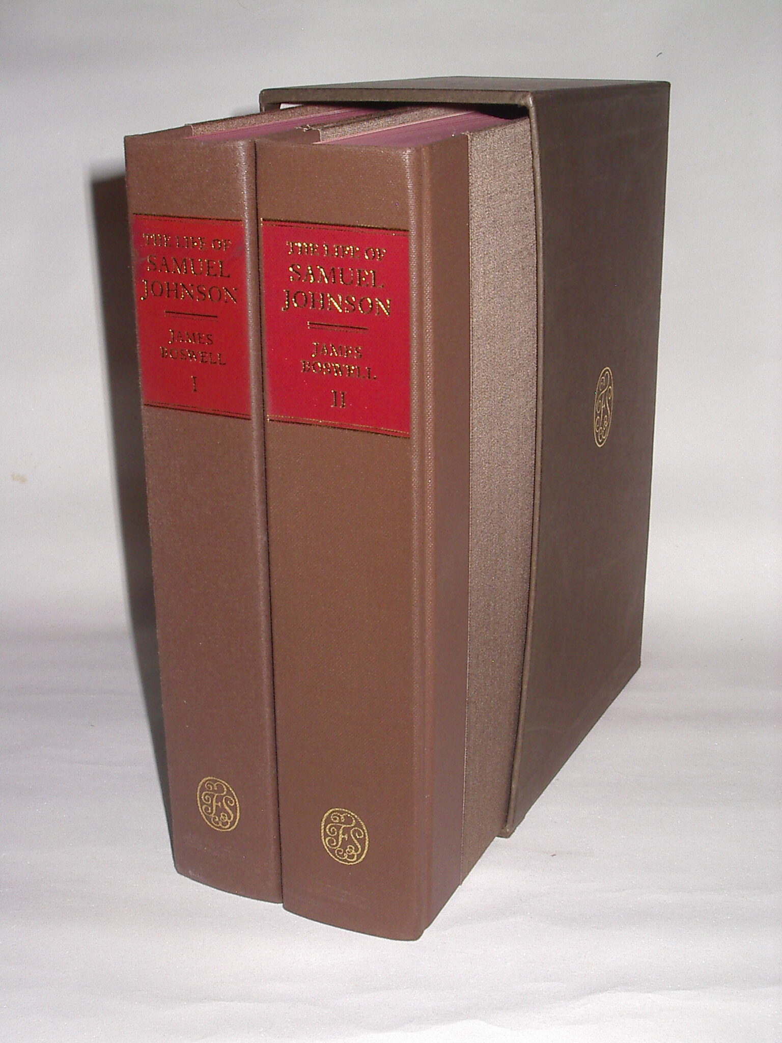 The Life Of Samuel Johnson James Boswell The Folio Society 1990