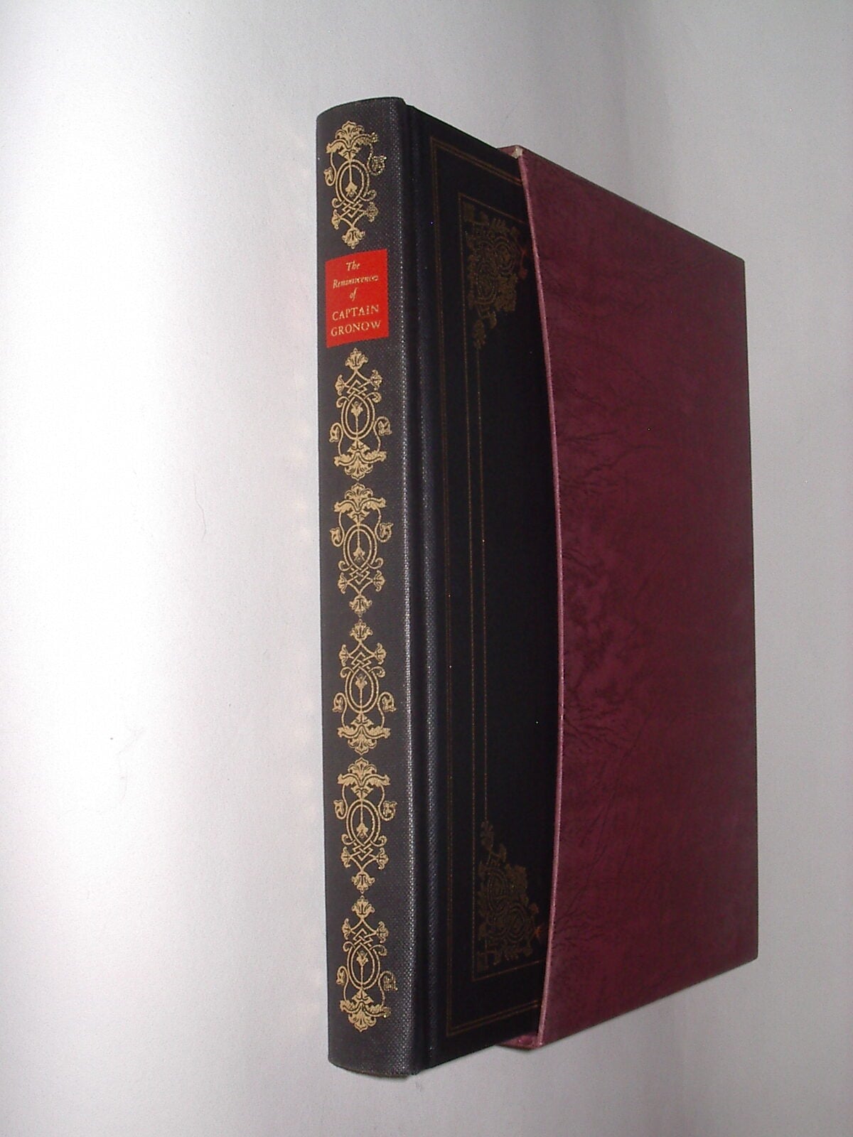 The Reminiscences of Captain Gronow Folio Society 1977